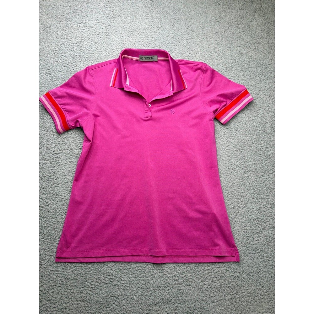 G/fore ladies contrast collar golf polo nwot